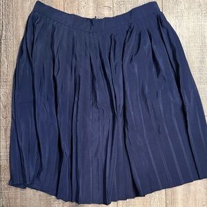 American Apparel Dark Blue A-Line Skirt
